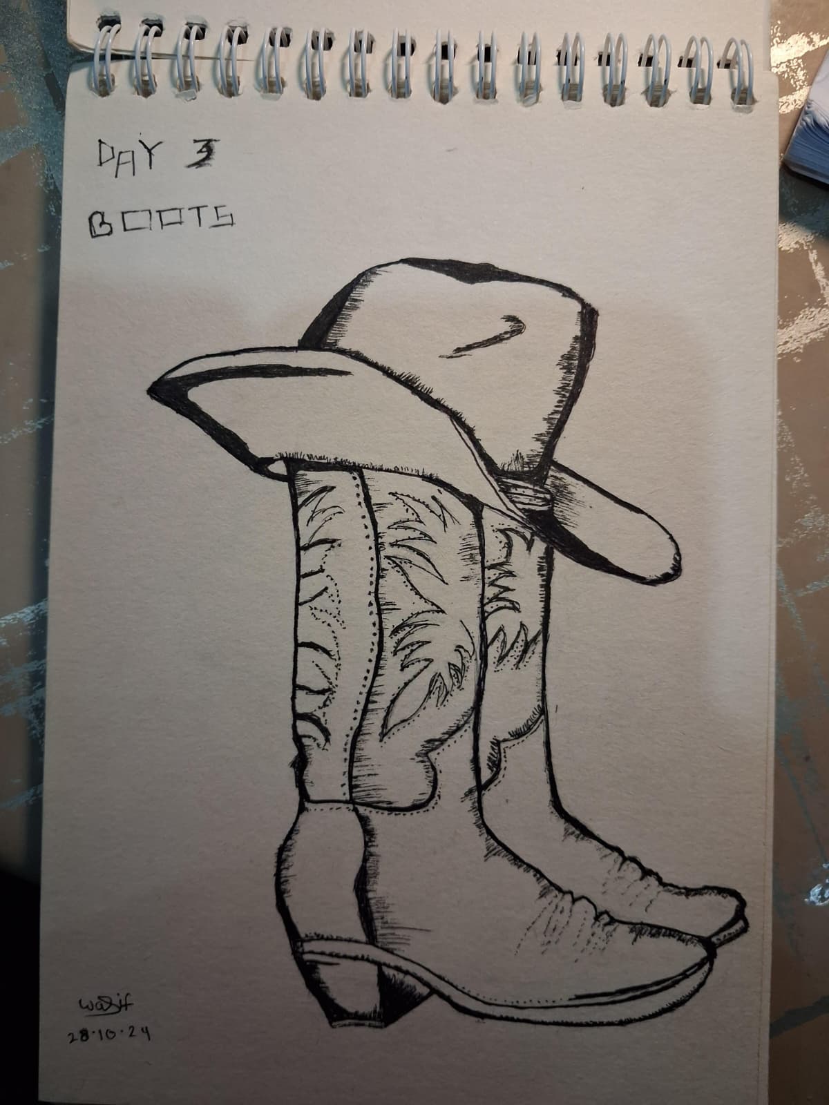 Boots sketch